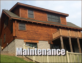  Bethel, North Carolina Log Home Maintenance